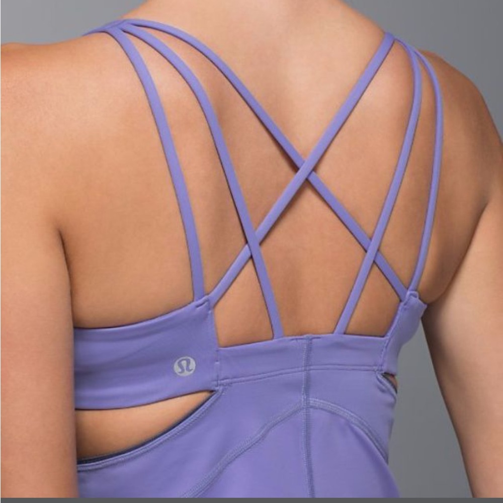 Lululemon The Exquisite Tank II Lullaby Strappy. Size 2